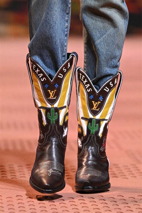 botas largas louis vuitton|louis vuitton cowboy boots.